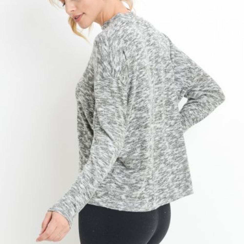 Hacci Edit Crewneck Marle Sweatshirt